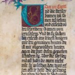 Ottheinrich Bible Manuscript Page